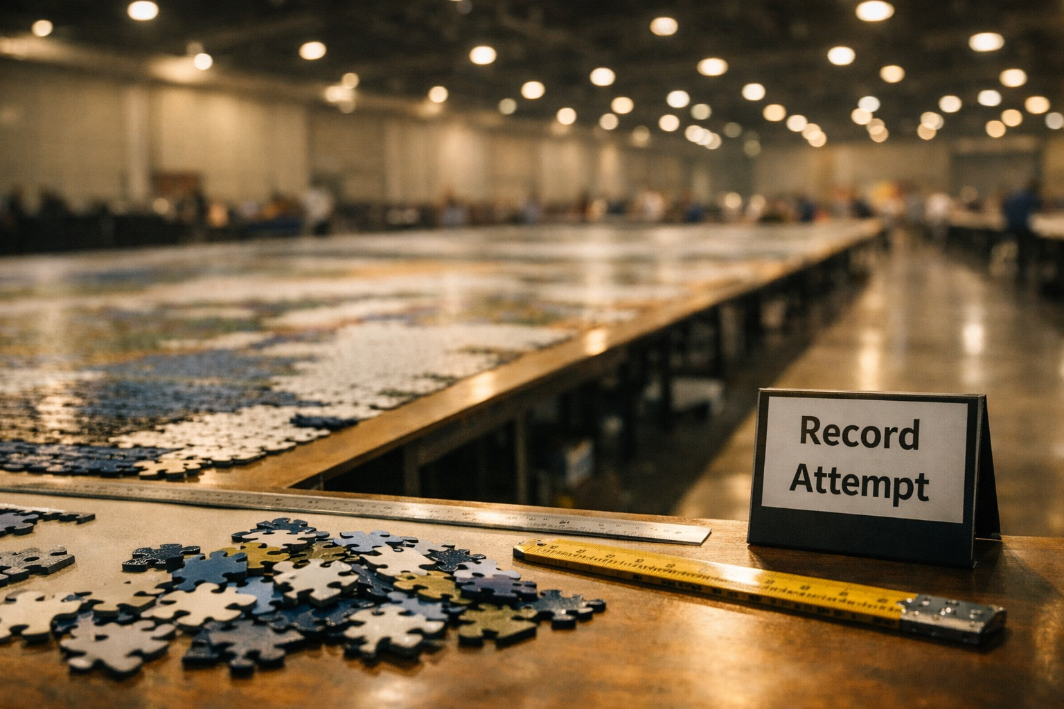 Puzzle-Weltrekorde: Größtes, kleinste & verrückteste Rekorde